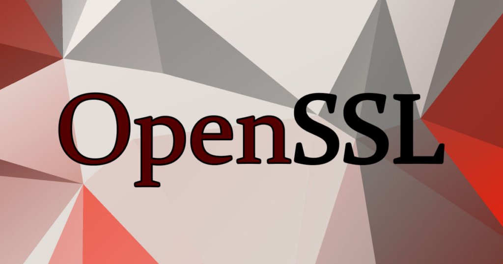 OpenSSLのインストール